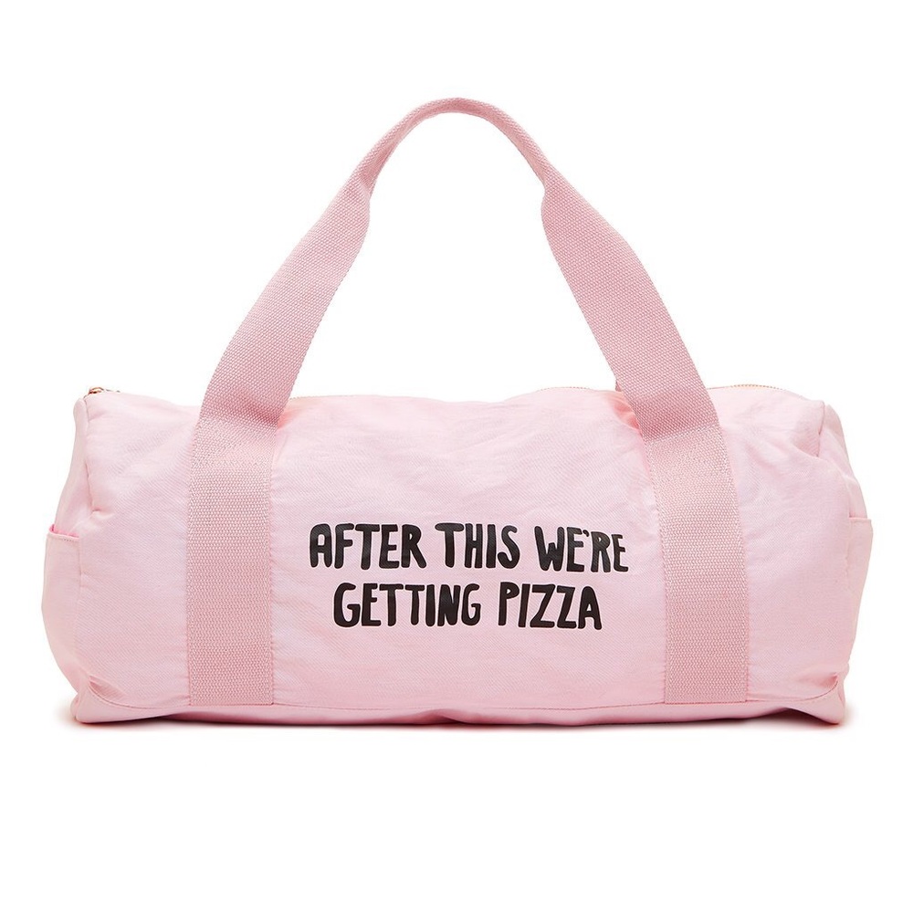“After This We’re Getting Pizza” duffle bag